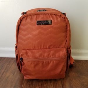 Jujube Midi Backpack in Baked Clay Ziggy